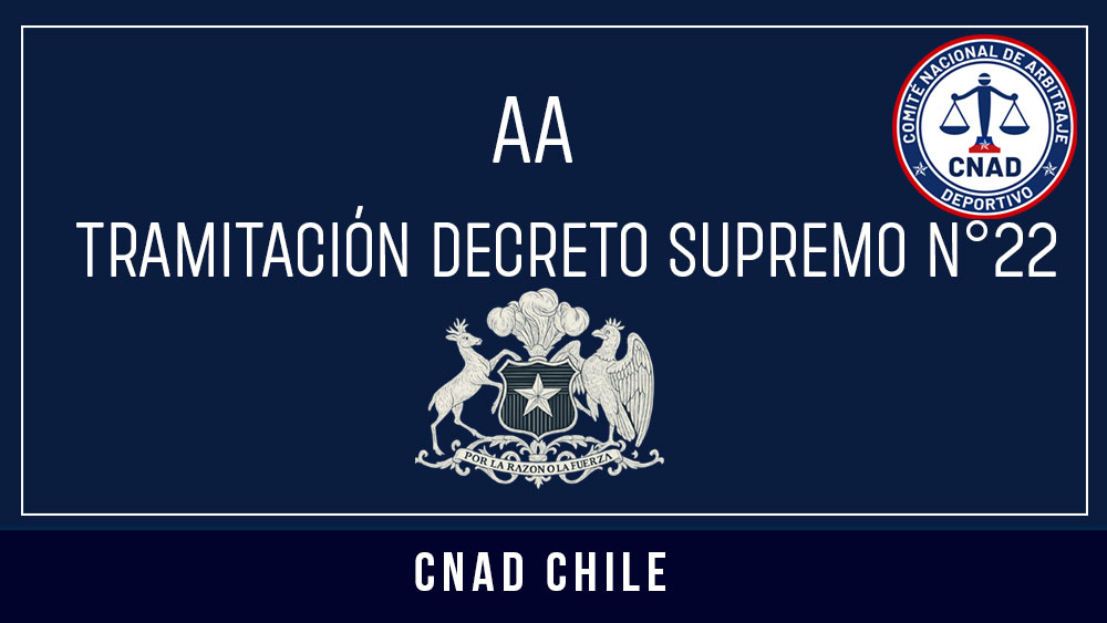 Tramitación Decreto 22